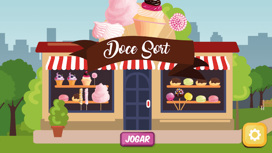 Doce Sort ensina árvores binárias brincando.